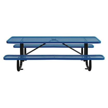 global-industrial-expanded-steel-picnic-table-rectangular-96-x-62-x-29-5-blue-top-blue-base-legs-gbe277153bl_2