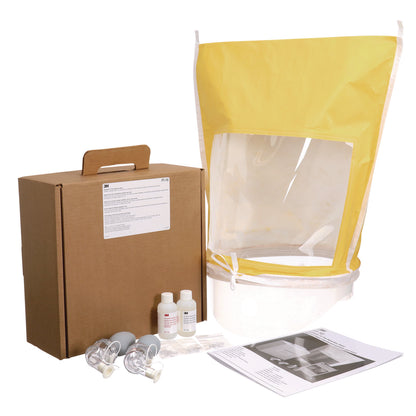3M™ Qualitative Respirator Fit and Sensitivity Test Kit, Includes Sweet-Taste Testing Solutions (MMMFT10)