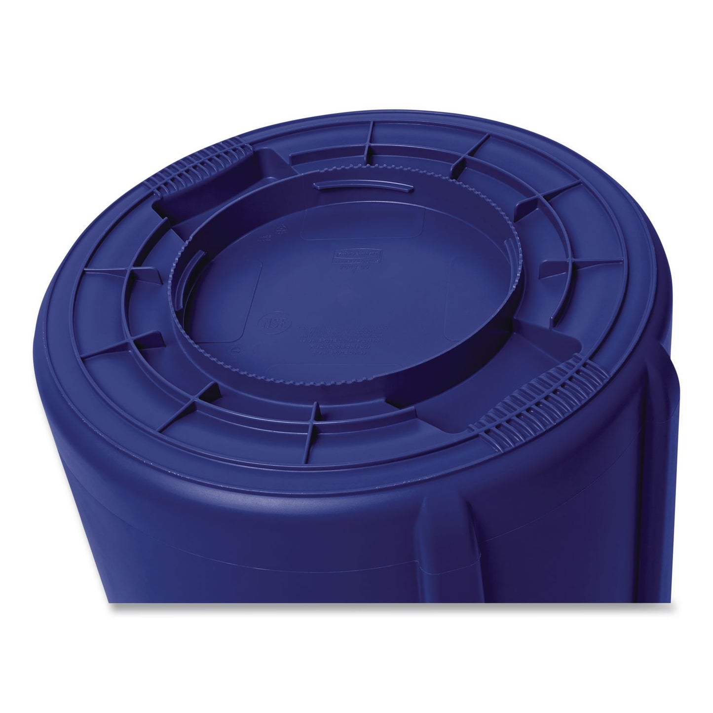 Rubbermaid® Commercial Brute Container, 10 gal, Plastic, Blue (RCP1779699CT)