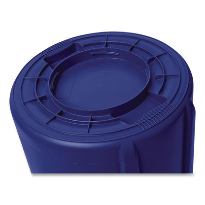 Rubbermaid® Commercial Brute Container, 10 gal, Plastic, Blue (RCP1779699CT)