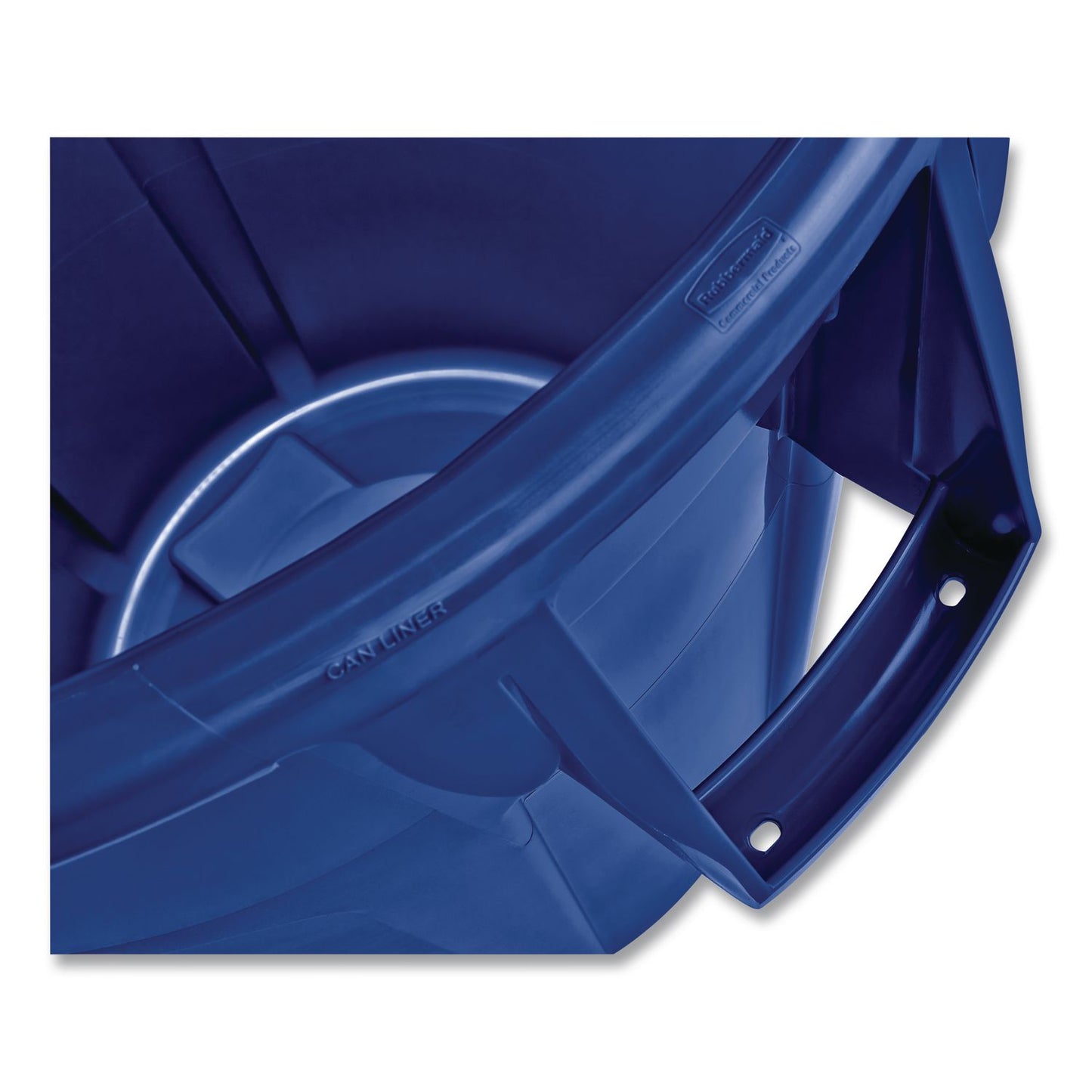 Rubbermaid® Commercial Brute Container, 10 gal, Plastic, Blue (RCP1779699CT)