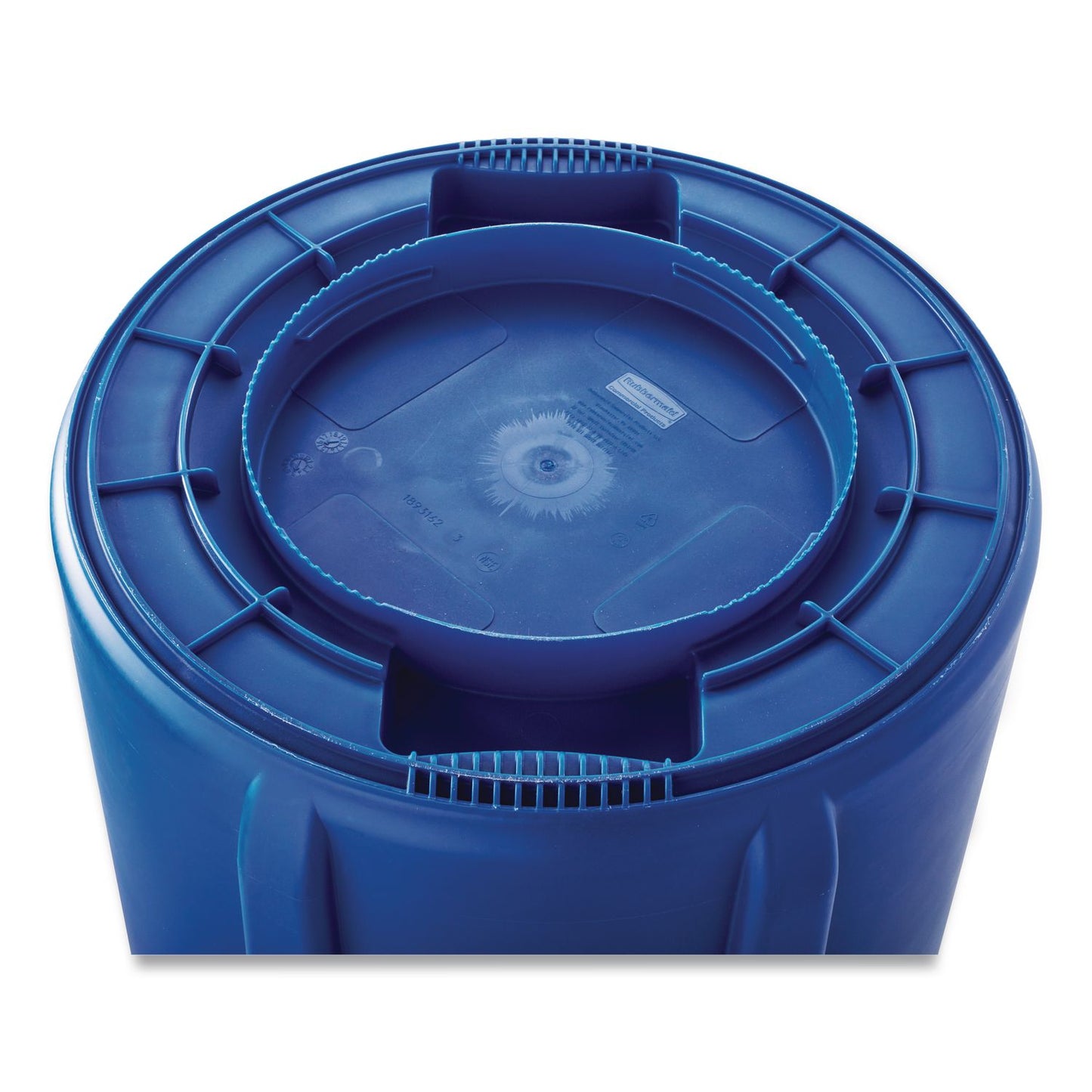 Rubbermaid® Commercial Brute Container, 10 gal, Plastic, Blue (RCP1779699CT)