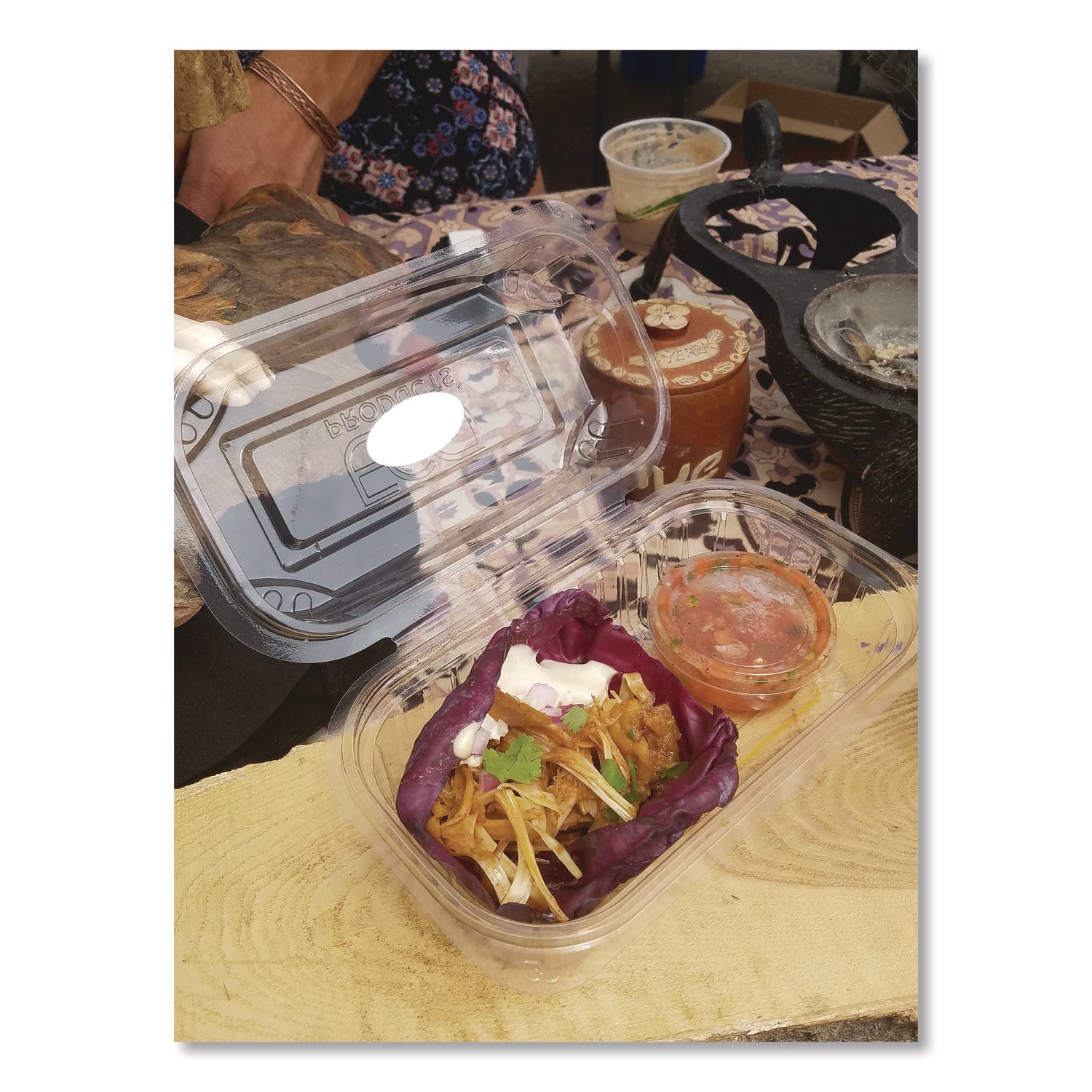 eco-products-r-renewable-and-compostable-clear-clamshell-hinged-food-containers-9-x-6-x-3-plastic-80-pack-3-packs-carton-ecoeplc96_3