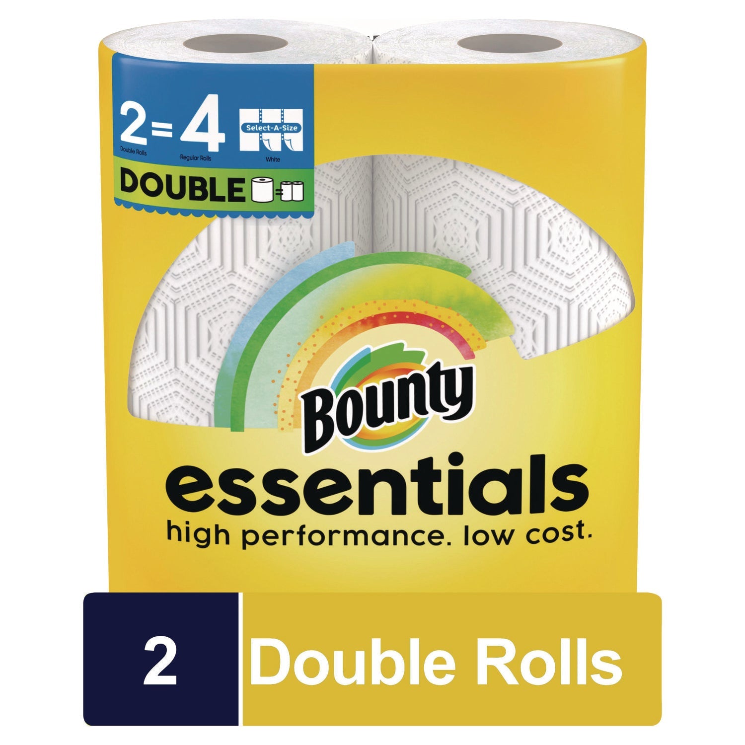 bounty-essentials-select-a-size-kitchen-roll-paper-towels-2-ply-white-108-sheets-roll-2-pack-8-packs-carton-pgc14019_2