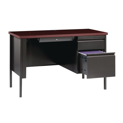 alera-single-pedestal-steel-desk-45-x-24-x-29-5-mahogany-charcoal-charcoal-legs-alehsd4524cm_3