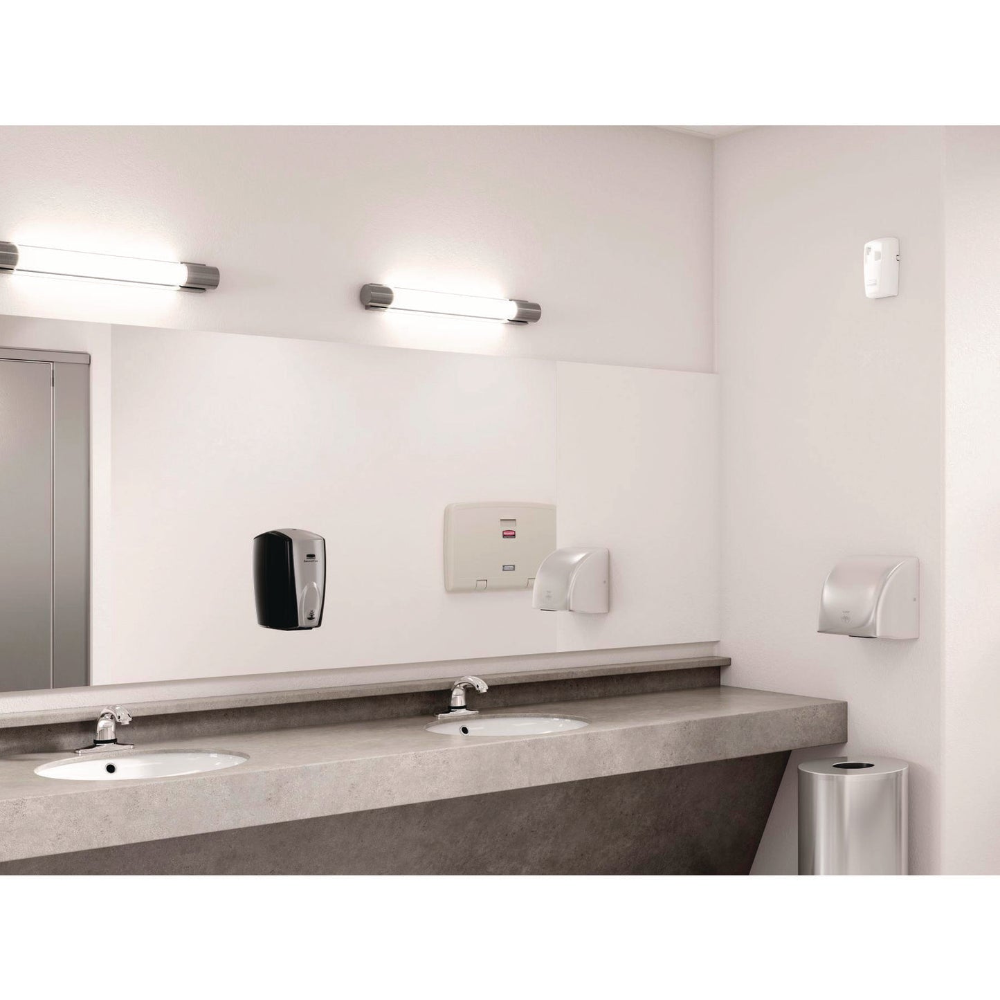 Rubbermaid® Commercial Auto Faucet SST, Single Hole Mount, Polished Chrome (RCP1782742)