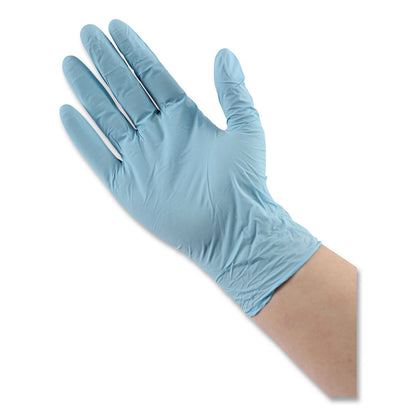 Boardwalk® Disposable Examination Nitrile Gloves, Powder-Free, XX-Large, 5 mil Thick, 9.5" Long, Blue, 100/Box (BWK382XXLBXA)