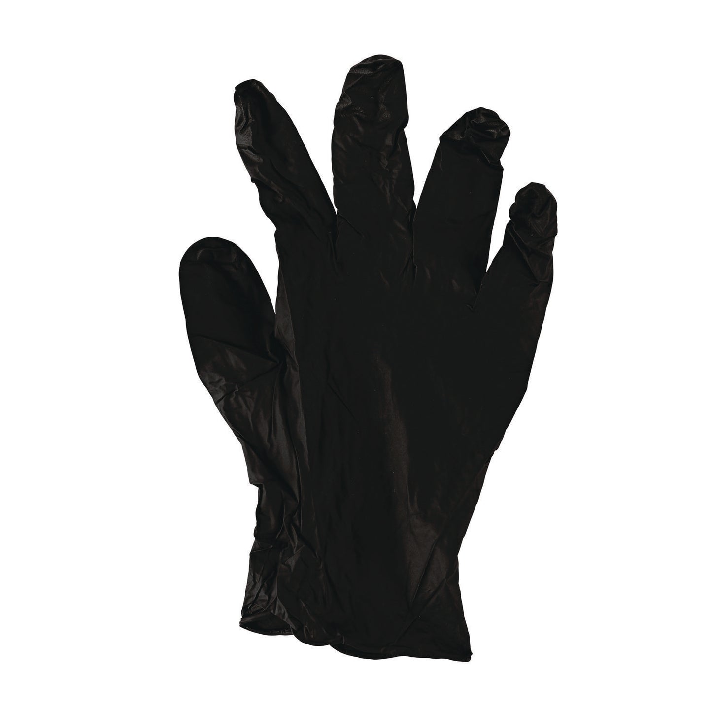 Boardwalk® 396 Series Disposable General-Purpose Nitrile Gloves, Powder-Free, XX-Large, 4.4 mil Thick, 9.5" Long, Black, 100/Box (BWK396XXLBXA)