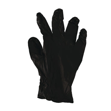 Boardwalk® 396 Series Disposable General-Purpose Nitrile Gloves, Powder-Free, XX-Large, 4.4 mil Thick, 9.5" Long, Black, 100/Box (BWK396XXLBXA)