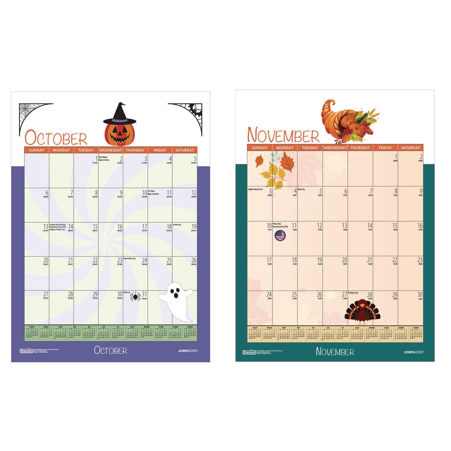 house-of-doolittle-recycled-seasonal-wall-calendar-num-hod3395_3