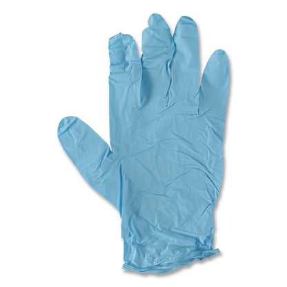 Boardwalk® Disposable Examination Nitrile Gloves, Powder-Free, XX-Large, 5 mil Thick, 9.5" Long, Blue, 100/Box (BWK382XXLBXA)