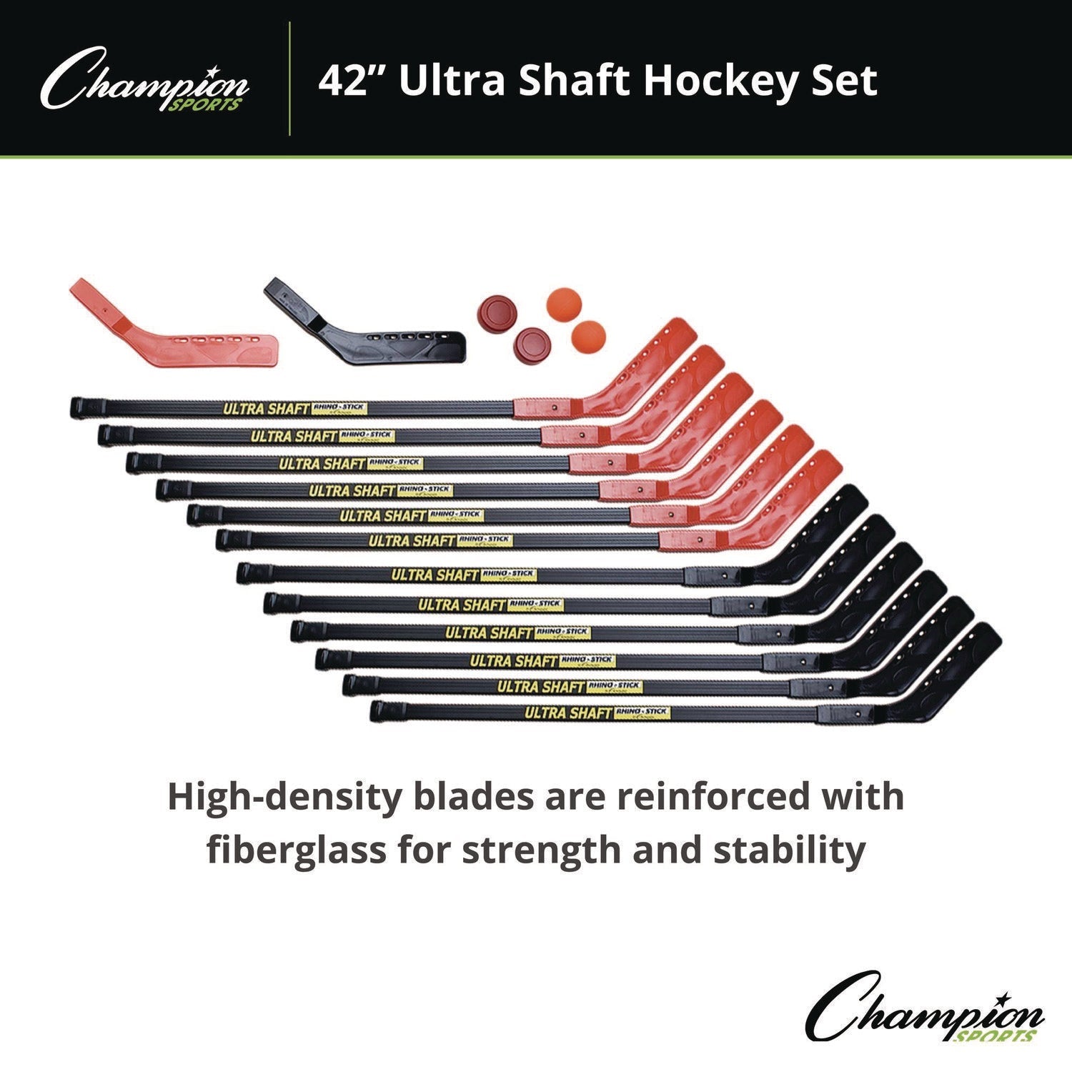 champion-sports-ultra-shaft-hockey-set-twelve-42-hockey-sticks-two-pucks-two-balls-two-extra-blades-csius42set_2