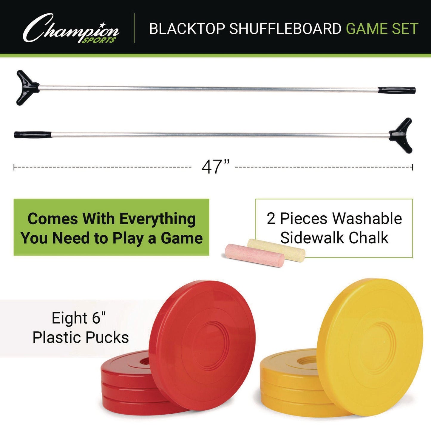 champion-sports-economy-shuffleboard-set-15-ft-court-four-51-cues-eight-discs-csisba20_3