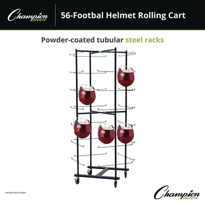 champion-sports-56-football-helmet-rolling-rack-26-x-28-x-81-black-csifbwr_3