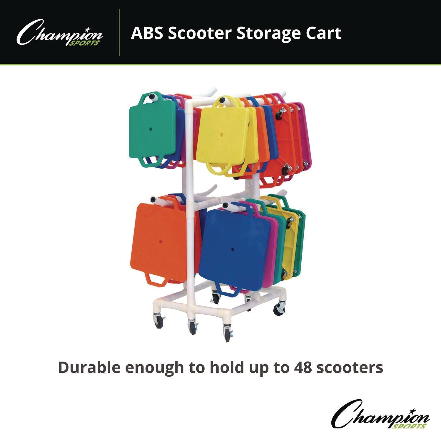champion-sports-abs-scooter-storage-cart-plastic-176-lb-capacity-21-x-27-x-54-white-csimscart_3