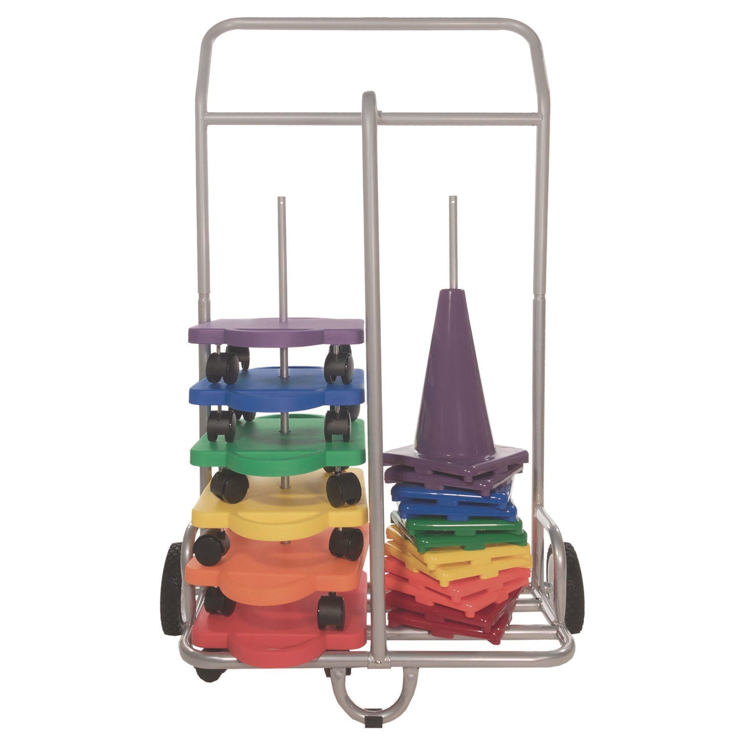 champion-sports-scooter-storage-cart-metal-132-lb-capacity-16-x-32-x-48-silver-csisc036_3