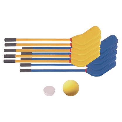 champion-sports-rhino-soft-hockey-set-30-long-10-sticks-7-ball-4-puck-csihs10set_1