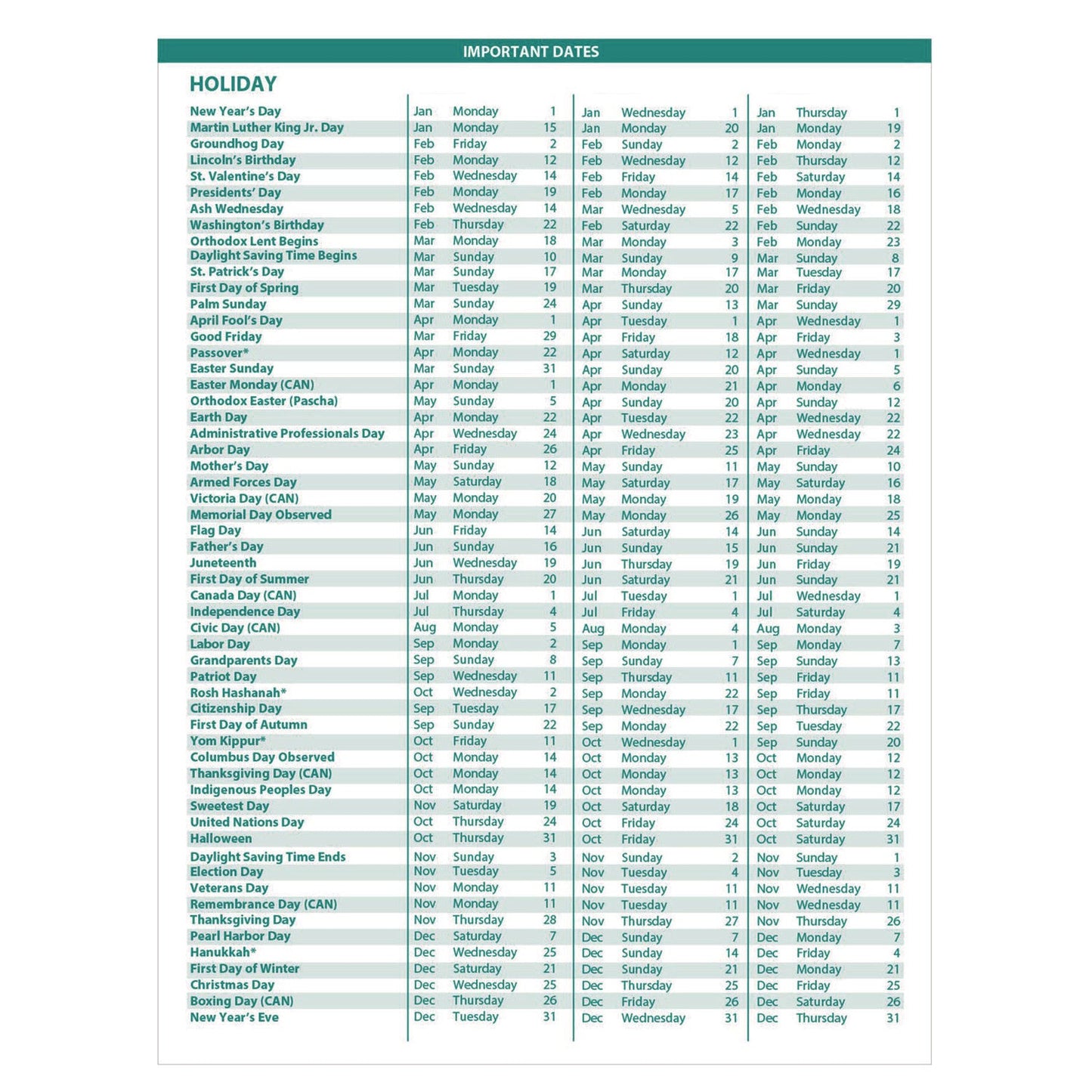 house-of-doolittle-100-recycled-monobright-monthly-weekly-planner-11-x-8-5-green-gold-cover-12-month-july-to-june-2024-to-2025-hod283509_3