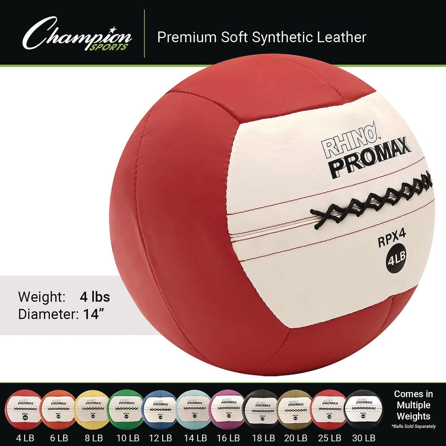 champion-sports-rhino-promax-medicine-ball-4-lb-red-csirpx4_9