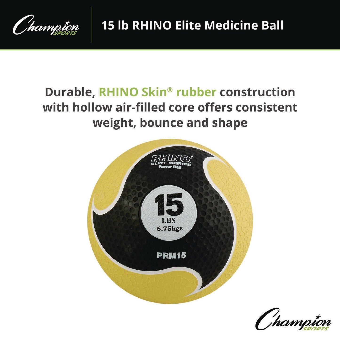 champion-sports-rhino-elite-medicine-ball-15-lb-yellow-csiprm15_4