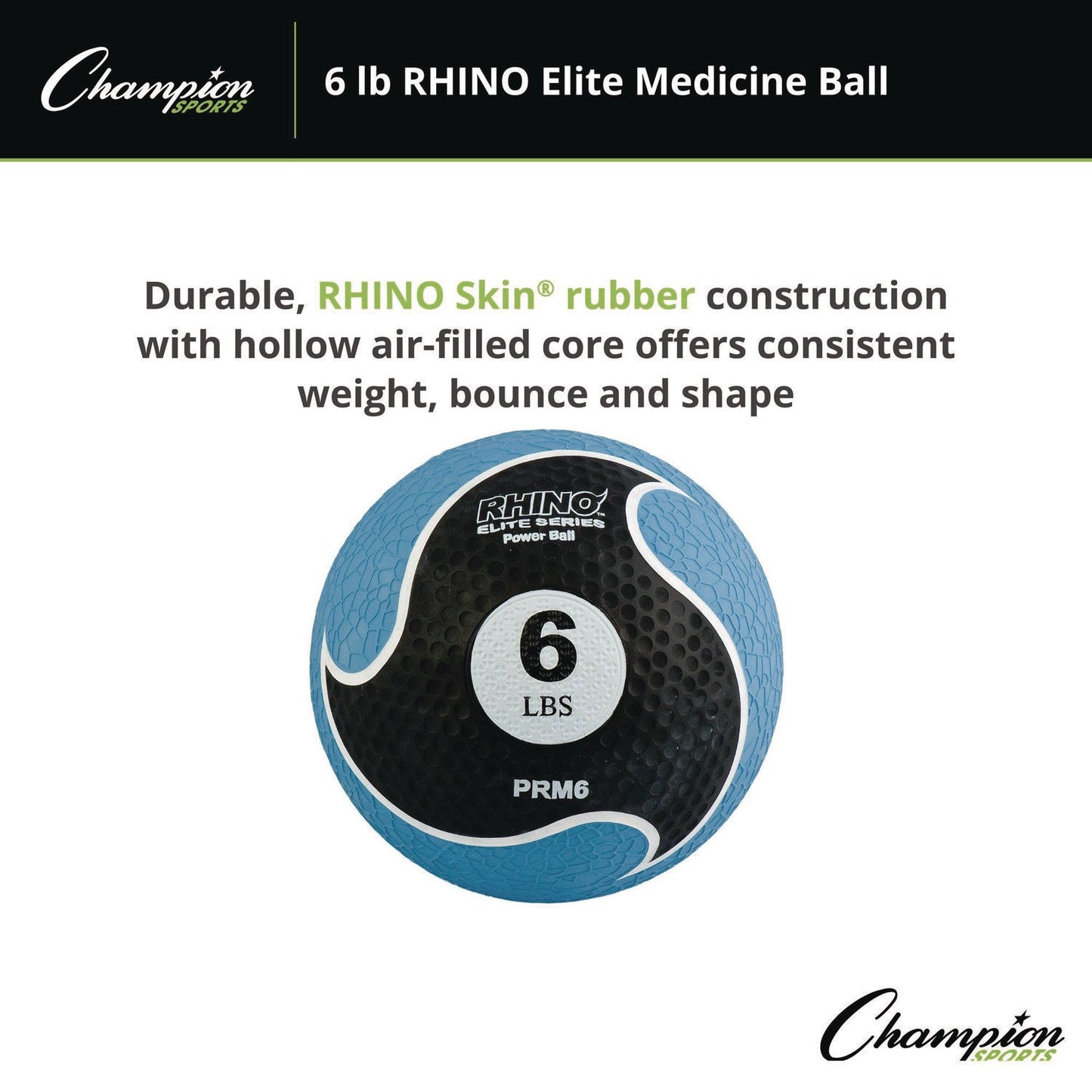 champion-sports-rhino-elite-medicine-ball-6-lb-blue-csiprm6_4