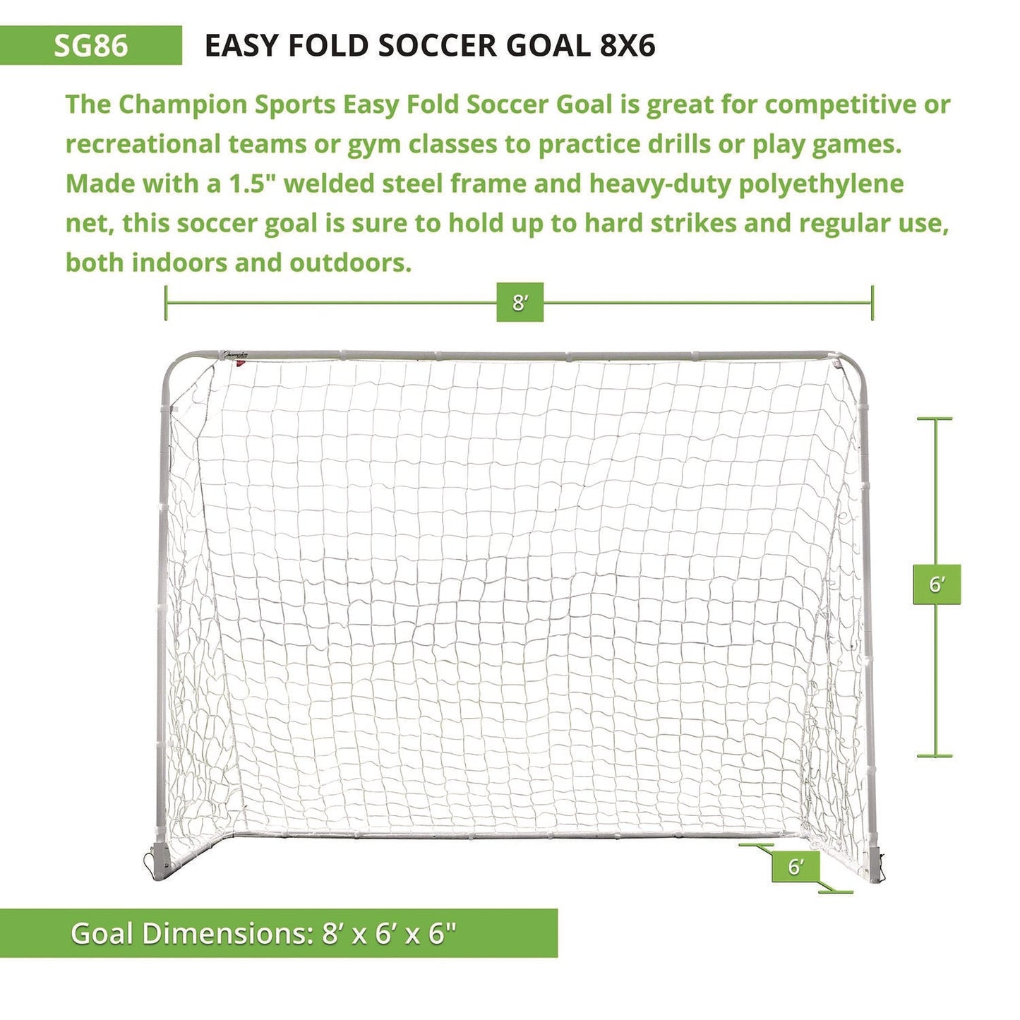 champion-sports-easy-fold-soccer-goal-8-ft-x-6-ft-1-25-dia-frame-csisg86_9