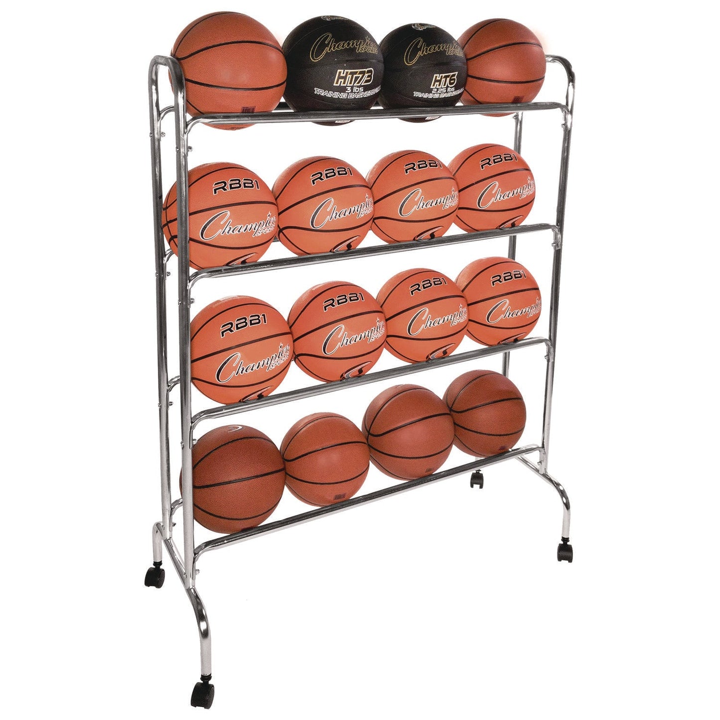 champion-sports-powder-coated-ball-cart-metal-132-lb-capacity-17-x-41-x-53-silver-csibrc4_3