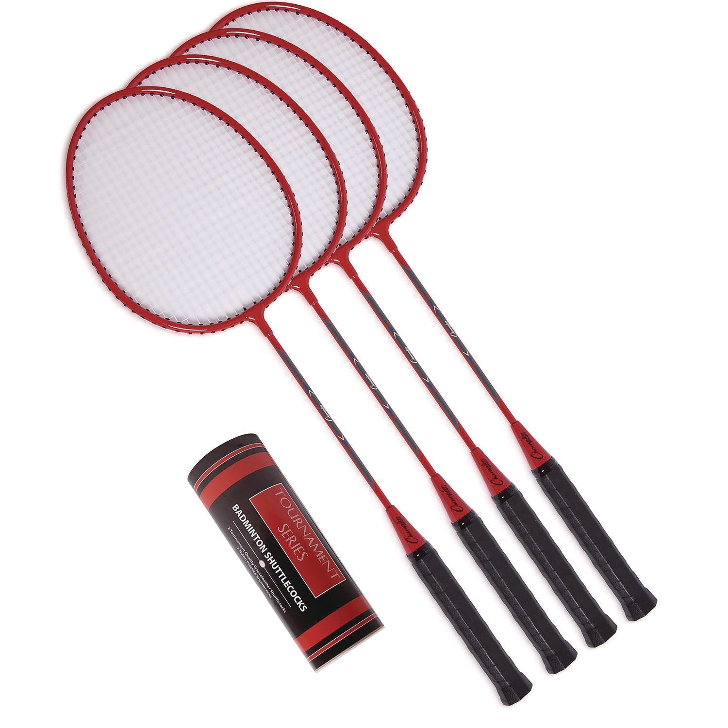 champion-sports-deluxe-volleyball-badminton-tournament-set-4-rackets-2-shuttlecocks-2-birdies-net-pump-volleyball-csicg202_6