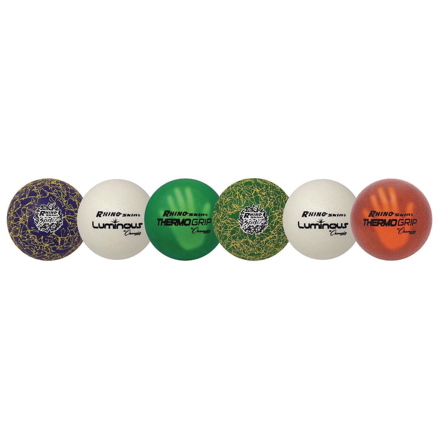 champion-sports-rhino-skin-variety-dodgeball-set-6-3-diameter-luminous-spider-thermogrip-6-set-csirxvarietyset_8