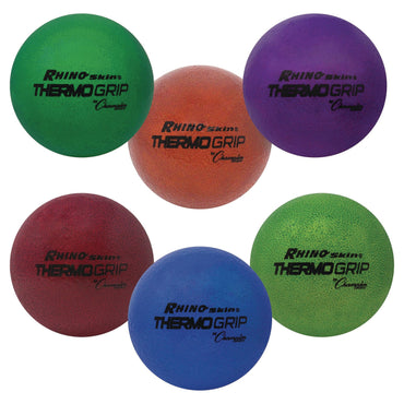 champion-sports-rhino-skin-thermo-grip-dodgeball-set-6-3-diameter-assorted-colors-6-set-csirxthrmset_2
