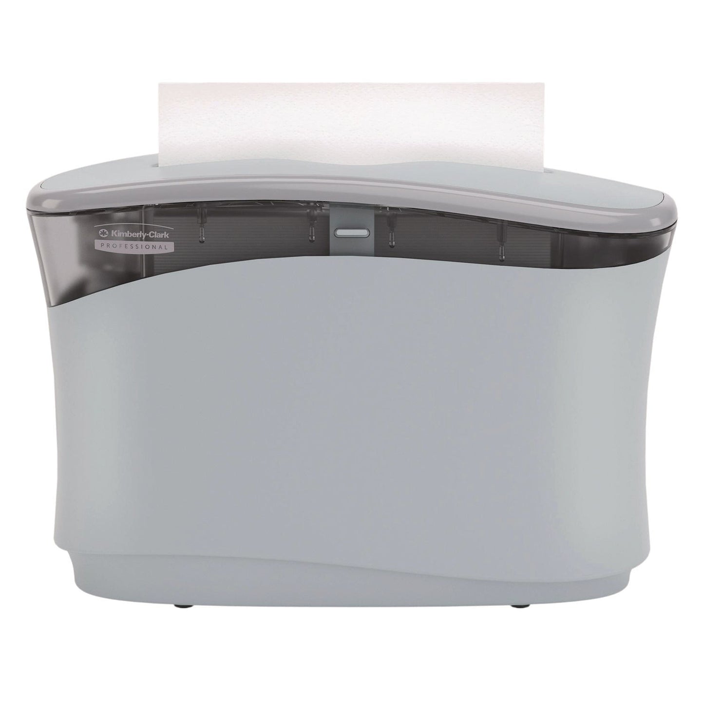 kleenex-reveal-countertop-folded-towel-dispenser-13-3-x-5-2-x-9-gray-kcc55760_3
