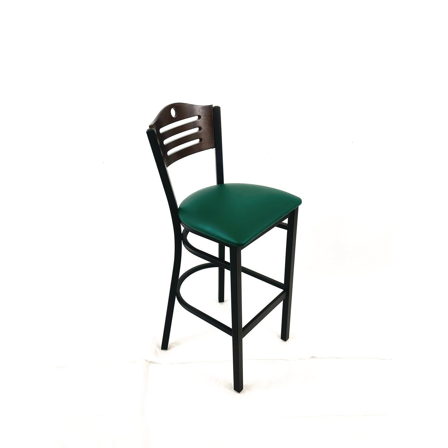 jmc-furniture-eagle-series-barstool-supports-up-to-300-lb-28-5-seat-height-green-seat-dark-walnut-back-black-base-jmcebbvgrnc_3