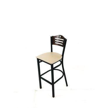 jmc-furniture-eagle-series-barstool-supports-up-to-300-lb-28-5-seat-height-taupe-seat-dark-walnut-back-black-base-jmcebbvtauc_2