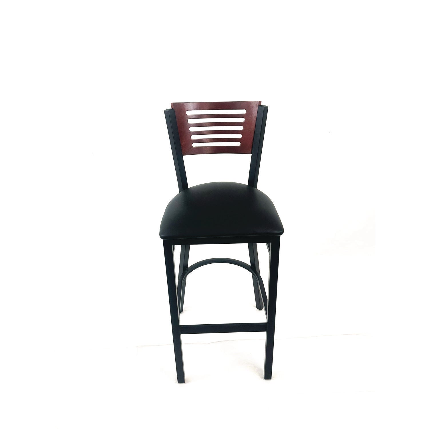 jmc-furniture-jones-river-series-barstool-supports-up-to-300-lb-28-5-seat-height-black-seat-dark-mahogany-back-black-base-jmcjrbbvblkb_1