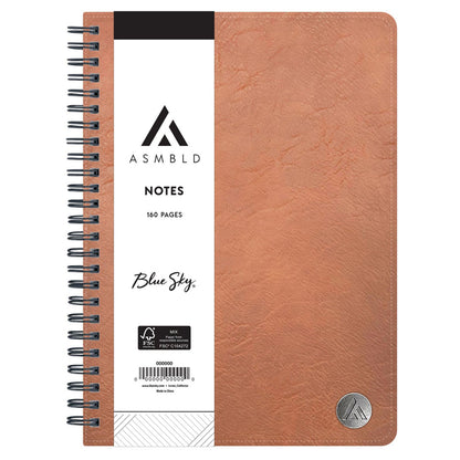 blue-sky-asmbld-faux-leather-wirebound-notebook-1-subject-medium-college-rule-tan-cover-80-8-5-x-5-75-sheets-bls150538_3