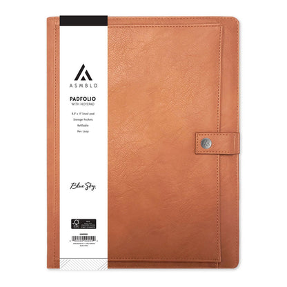blue-sky-asmbld-professional-faux-leather-padfolio-8-5-x-11-pad-9-45-x-12-13-snap-closure-tan-bls150537_3