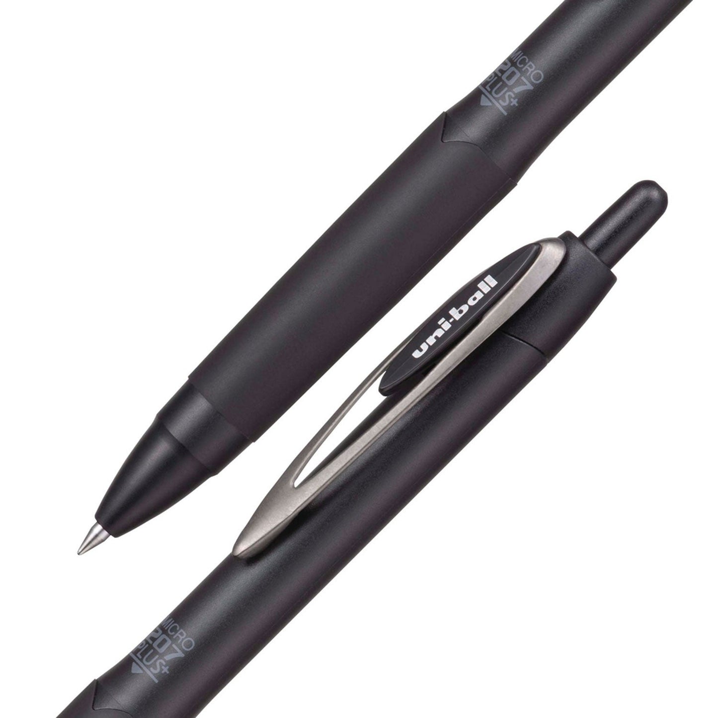 uniball-207-plus-gel-pen-retractable-micro-0-5-mm-black-ink-black-barrel-dozen-ubc70606_4