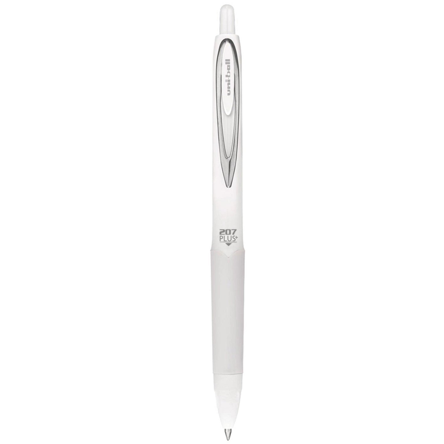 uniball-207-plus-gel-pen-retractable-medium-0-7-mm-black-ink-white-barrel-4-pack-ubc70652_3
