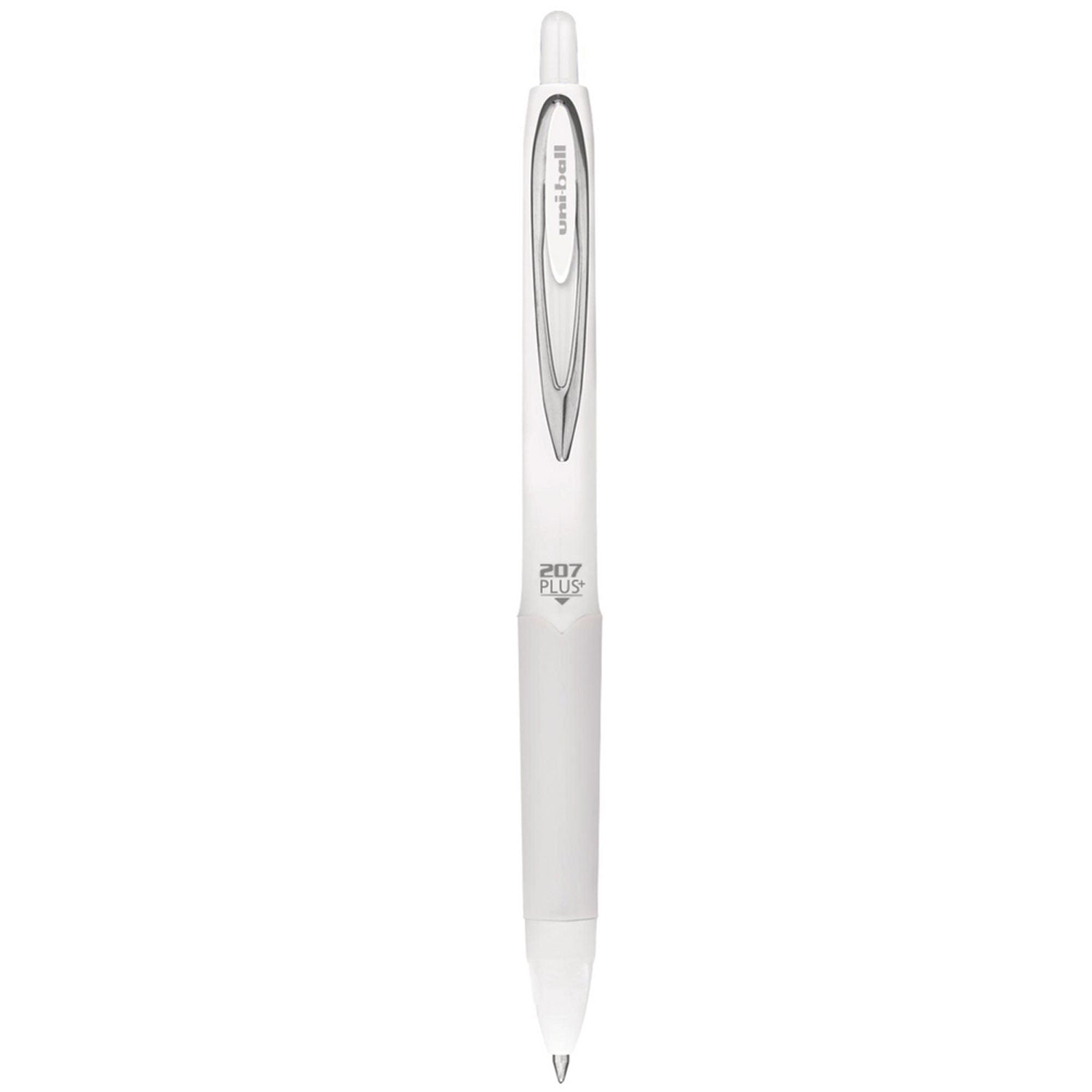 uniball-207-plus-gel-pen-retractable-medium-0-7-mm-black-ink-white-barrel-4-pack-ubc70652_3