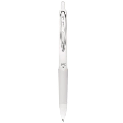 uniball-207-plus-gel-pen-retractable-medium-0-7-mm-black-ink-white-barrel-4-pack-ubc70652_3