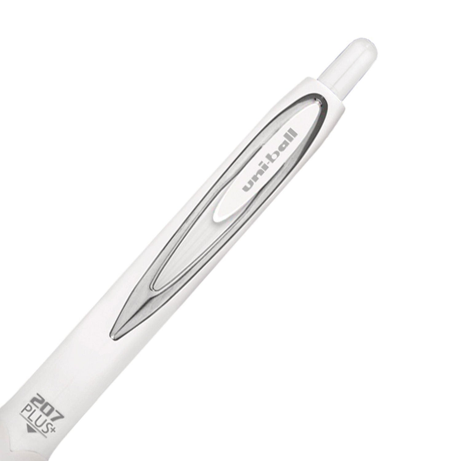 uniball-207-plus-gel-pen-retractable-medium-0-7-mm-black-ink-white-barrel-4-pack-ubc70652_7