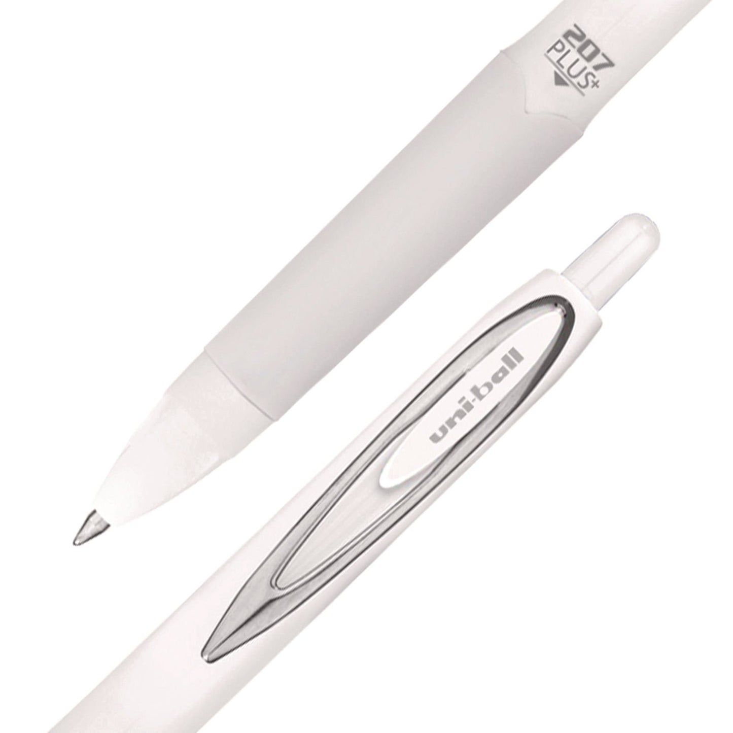 uniball-207-plus-gel-pen-retractable-medium-0-7-mm-black-ink-white-barrel-dozen-ubc70706_3