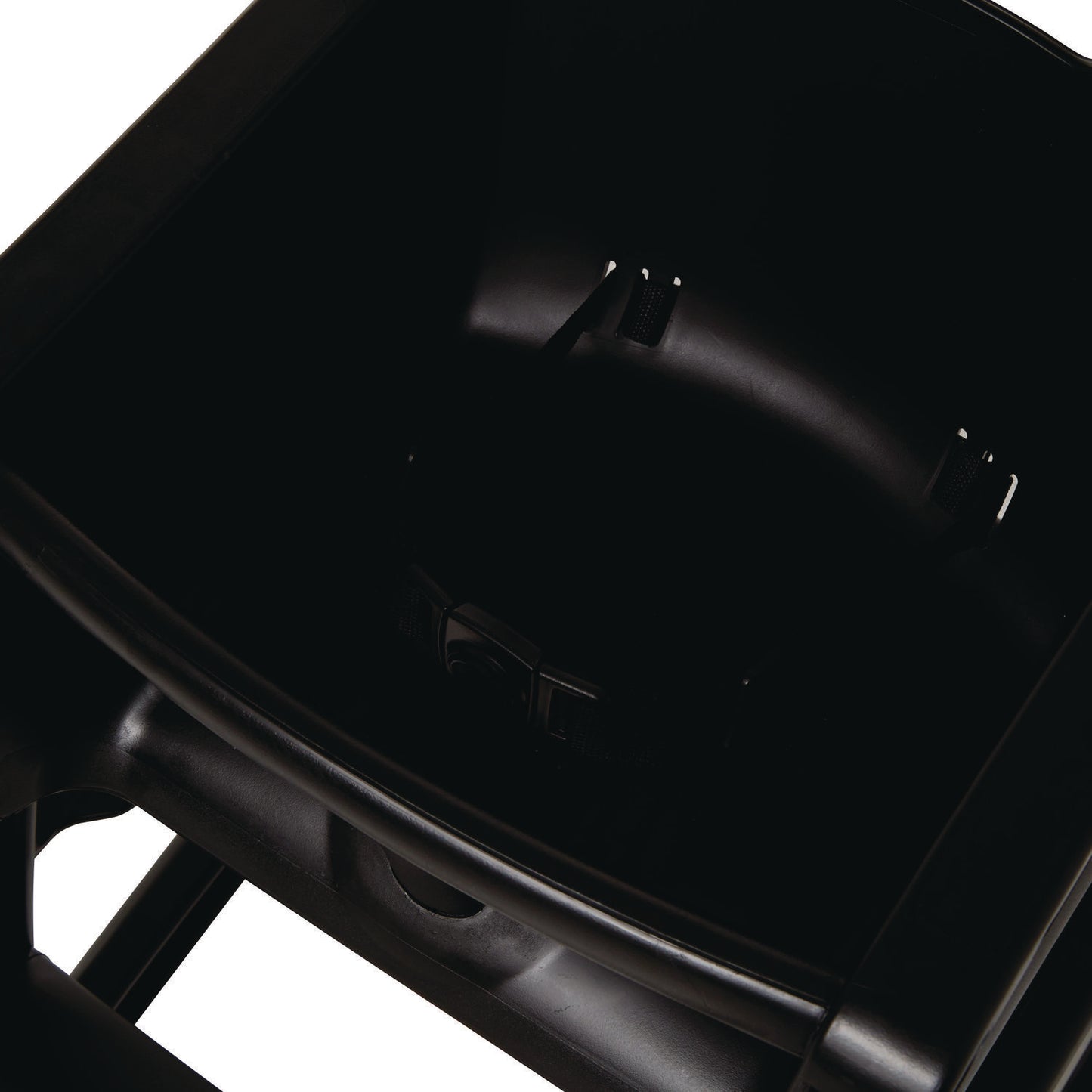 Rubbermaid® Commercial Sturdy Chair Youth Seat, Assembly Required, Black (RCP781408BLA)