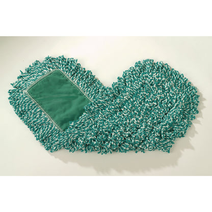 Rubbermaid® Commercial Microfiber Loop Dust Mop, 24" x 5", Green, 12/Carton (RCPJ853GRE)