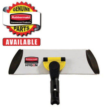 Rubbermaid® Commercial End Caps with Hardware, 18" x 1.5", Black (SGS1791803)