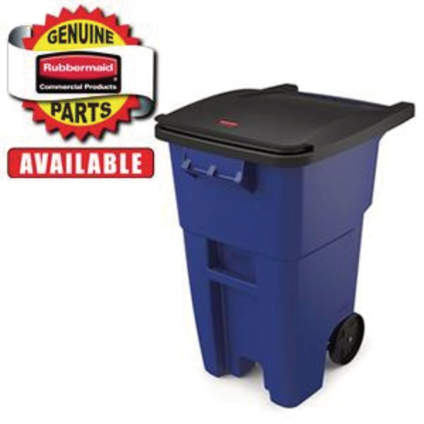 Rubbermaid® Commercial Axle for BRUTE Rollout, 0.5" x 15.85" Axle, Black (SGS3559L3)