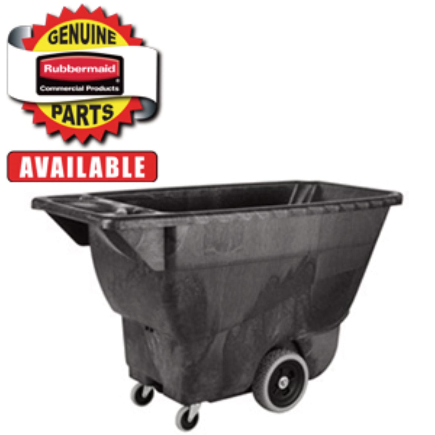 Rubbermaid® Commercial 10-Inch Wheel, Black (SGS9T14L1)