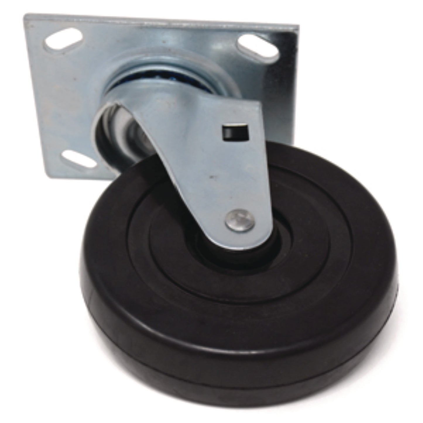 Rubbermaid® Commercial 5-Inch Swivel Plate Caster, Black (SGSFG4402L10000)