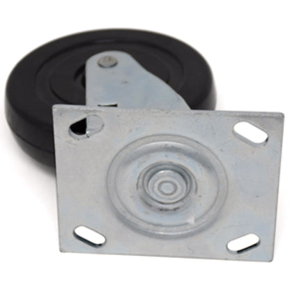Rubbermaid® Commercial 5-Inch Swivel Plate Caster, Black (SGSFG4402L10000)