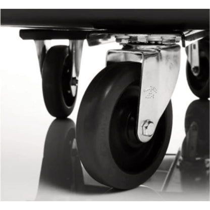 Rubbermaid® Commercial 4-Inch Rigid Caster, Black (SGSFG4608L40000)